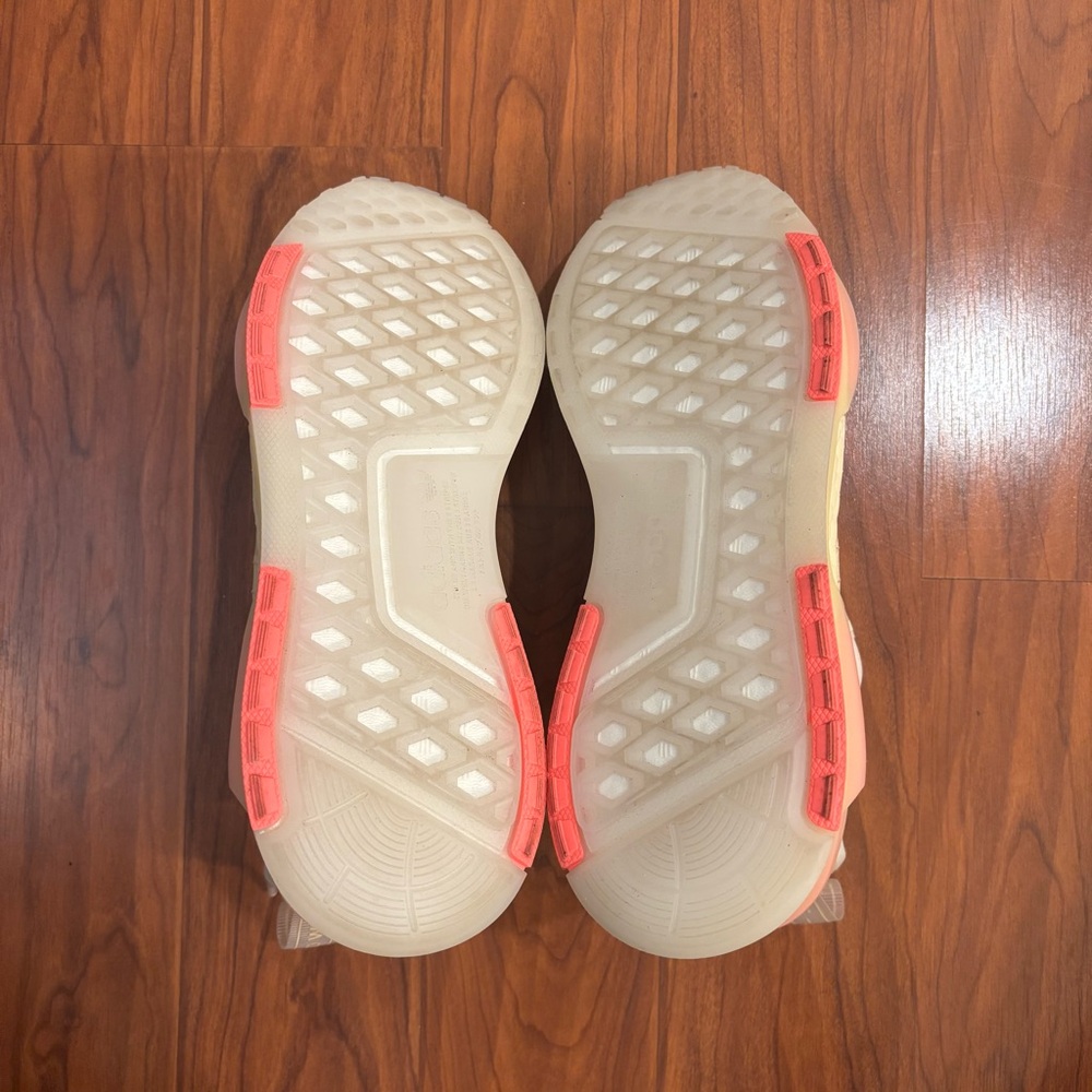 Adidas NMD 3 Athletic Sneakers Womens 8.5 Beige Pink - Picture 7 of 9